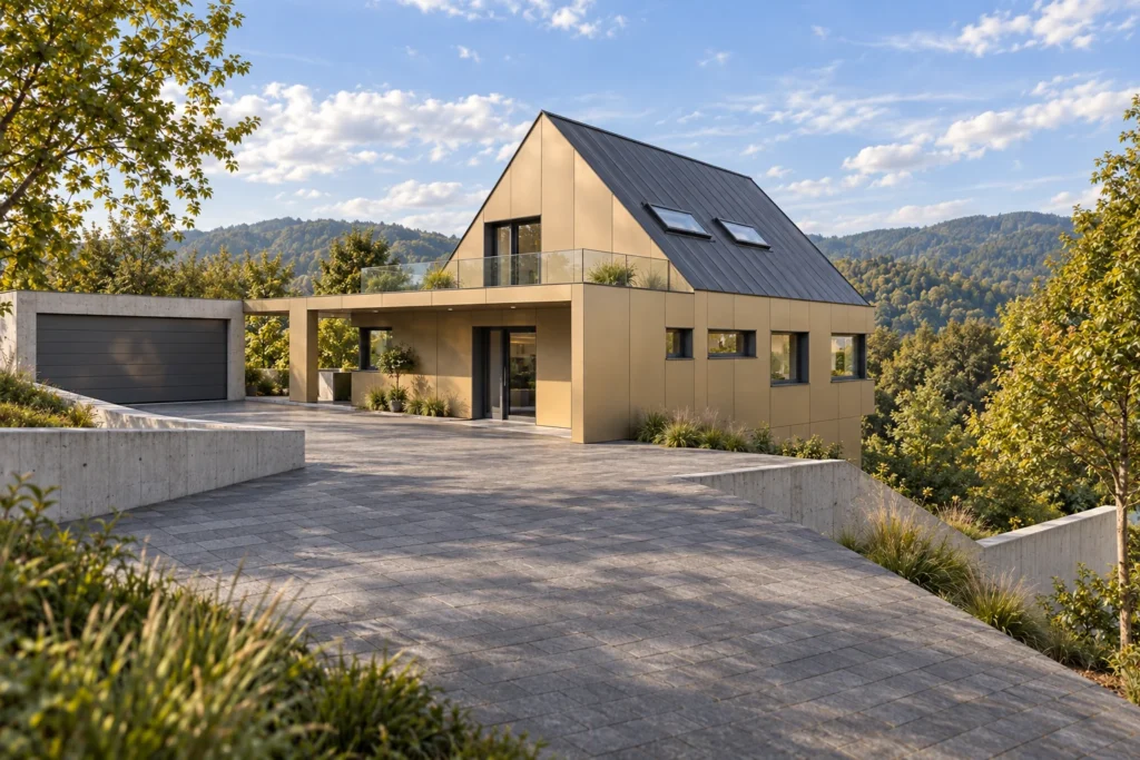 Einfamilienhaus mit Pool, Königstein – Ansicht 1