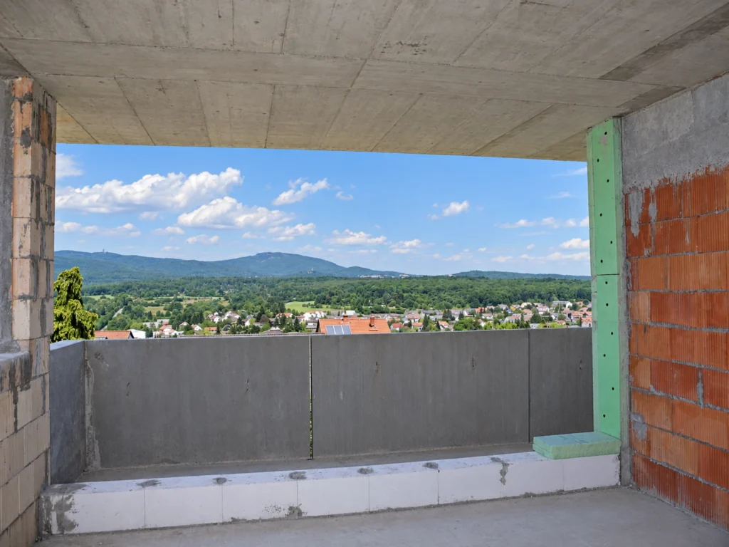 Einfamilienhaus, Kelkheim – Rohbau mit Fernblick