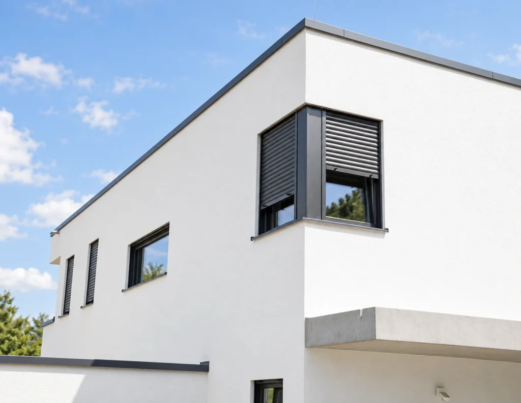 Einfamilienhaus, Kelkheim – Fassadendetail